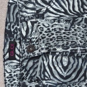 🦓GLO JEANS Adrian in Multiple Animal Print
